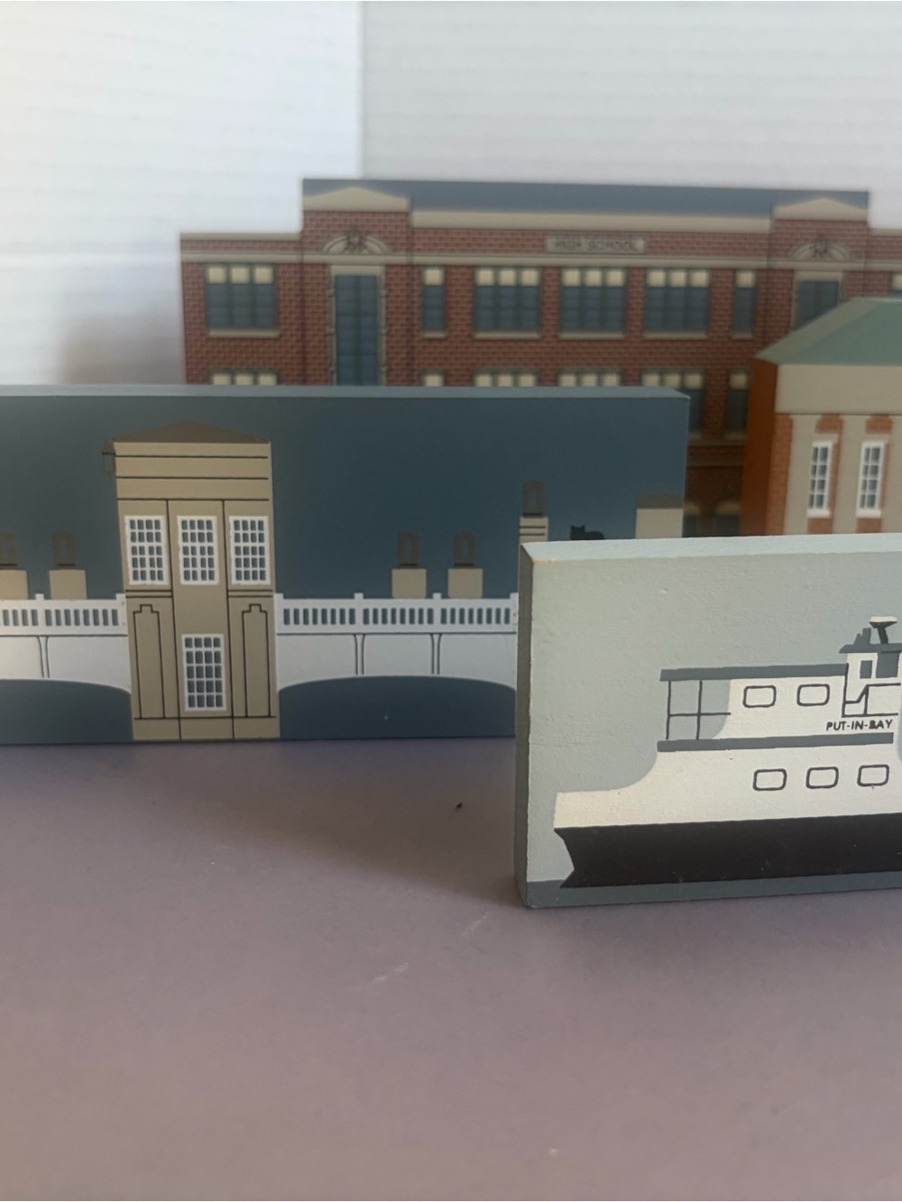 The Cats Meow Ohio Cityscape Set - Neutral Multi-Color - Picture 2 of 8